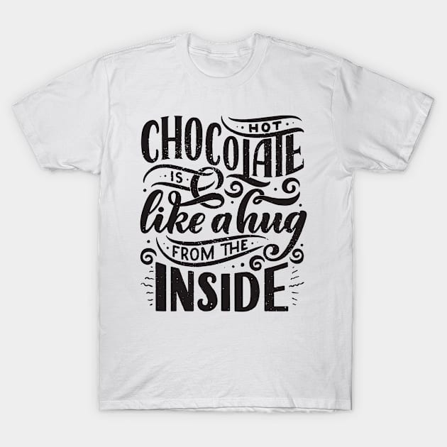 hot chocolate like hug T-Shirt by garudadua